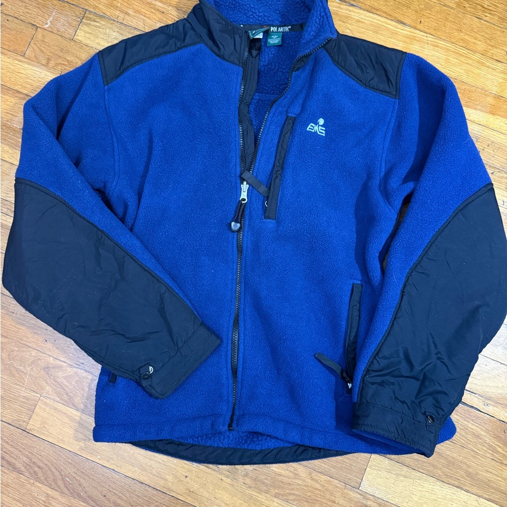 EMG Blue and Black Ski Jacket